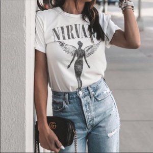 New! Vintage style rock band graphic tee